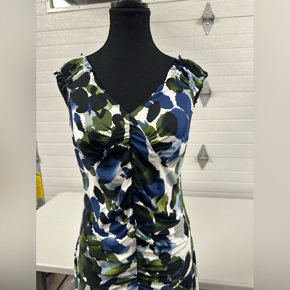 Nicole Benisti Patterned Dress, thick strap Tank Top dress